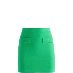 Alice and Olivia Green Skirt